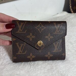Louis Vuitton Dark Brown Monogram Wallet